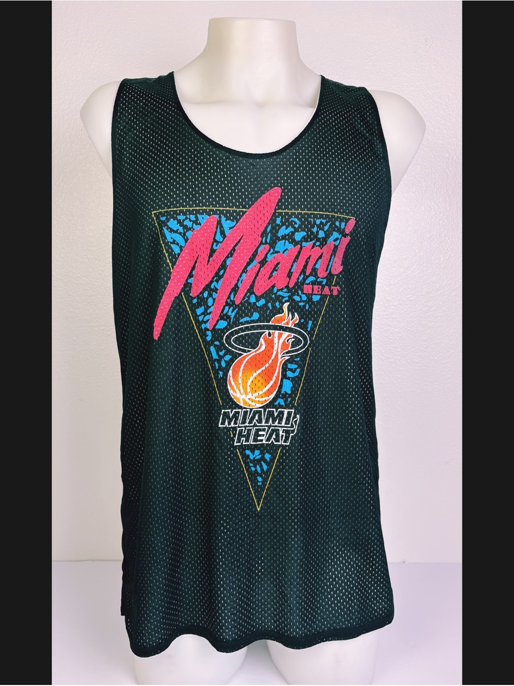 Miami Heat NBA Hardwood Classics
Mustache Brigade Reversible Mesh Jersey XL